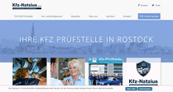 Desktop Screenshot of natzius.de